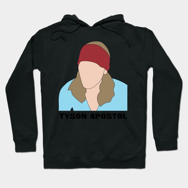 Tyson Apostol Hoodie by katietedesco